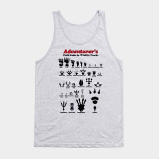 Äventyr: Field Guide to Wildlife Tracks Tank Top